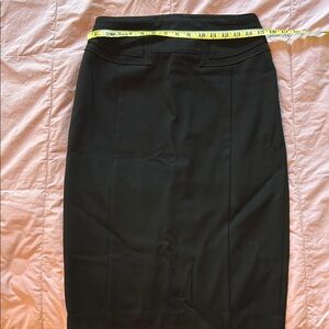 Express Black Midi Pencil Skirt for Work